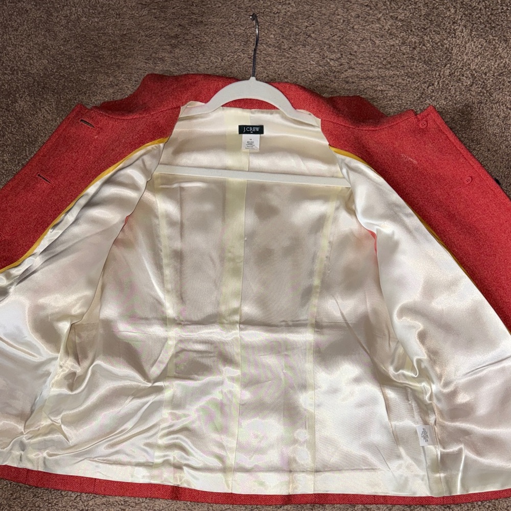 J. Crew Women's Coral Blazer - Picture 8 of 10